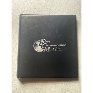 1981 P Susan B Anthony Dollar Uncirculated First Commemorative Mint COA Binder